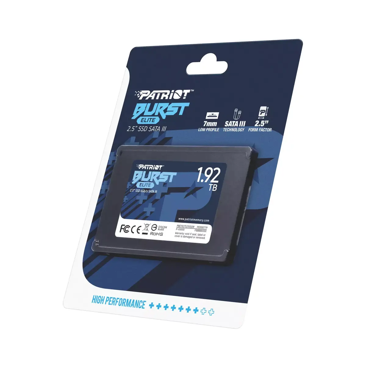 SSD diskdziņš Patriot 1.92TB PBE192TS25SSDR Photo 8