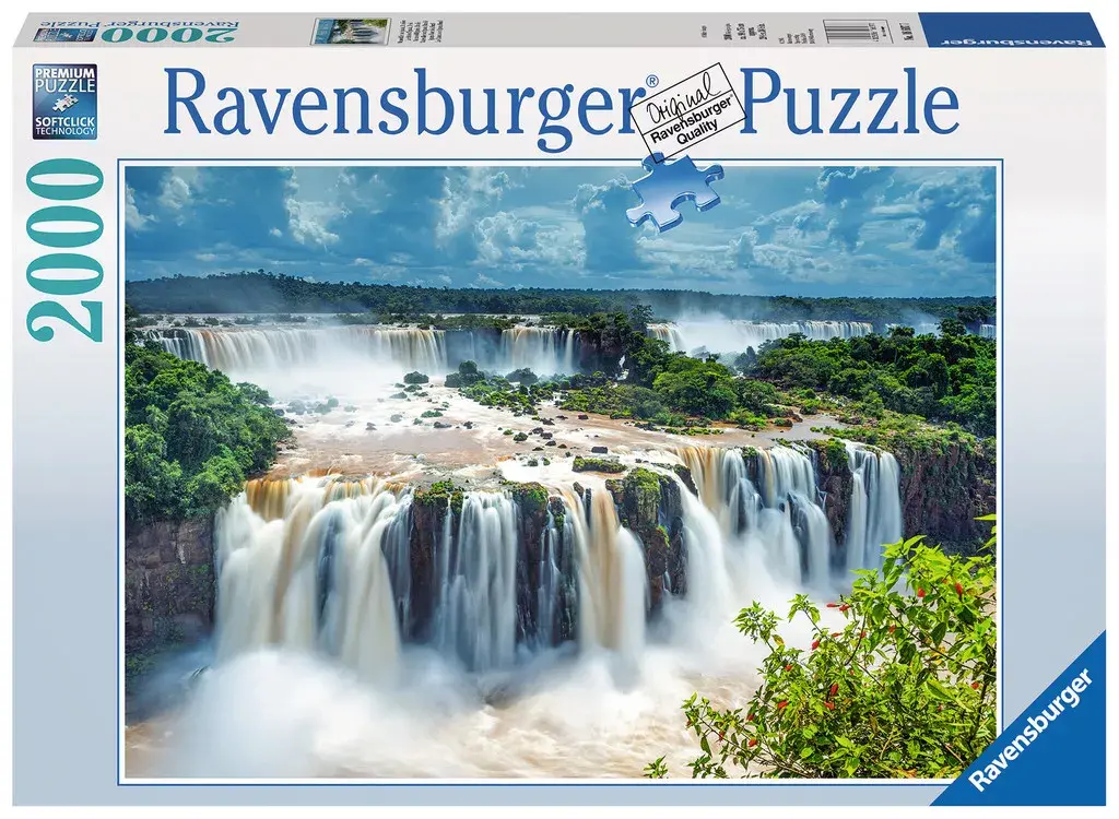 Ravensburger Iguazu ūdenskritums Brazīlija puzle 2000