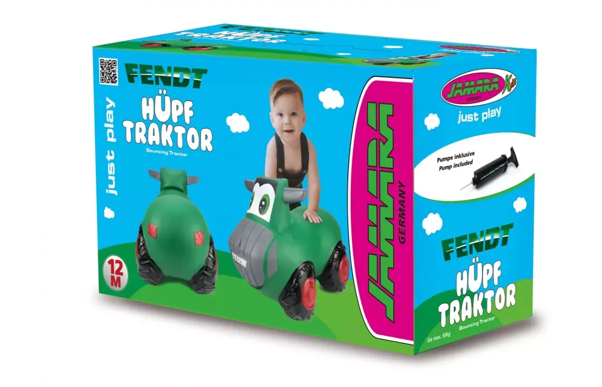 Надувная игрушка Jamara Fendt Bouncing Tractor Photo 2