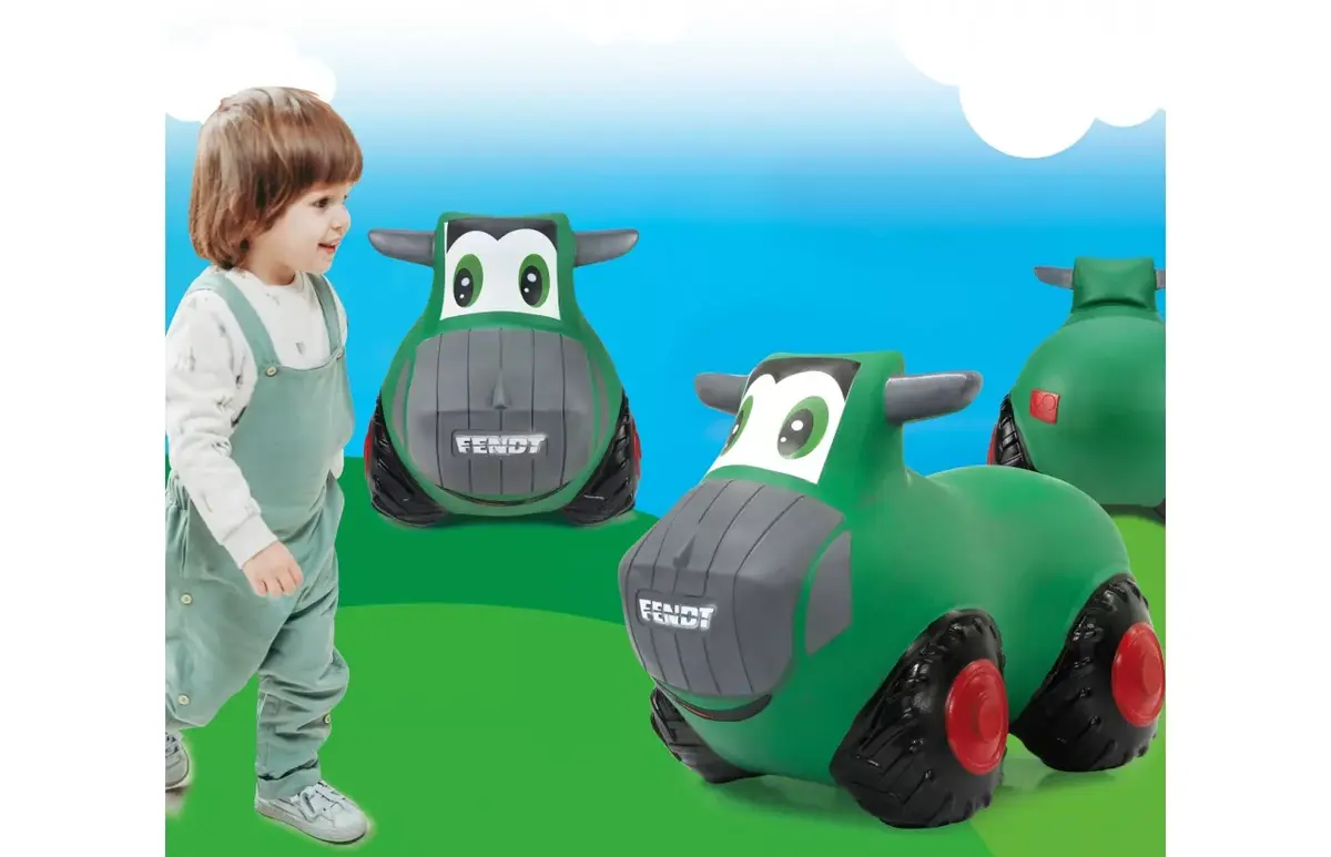 Надувная игрушка Jamara Fendt Bouncing Tractor Photo 9