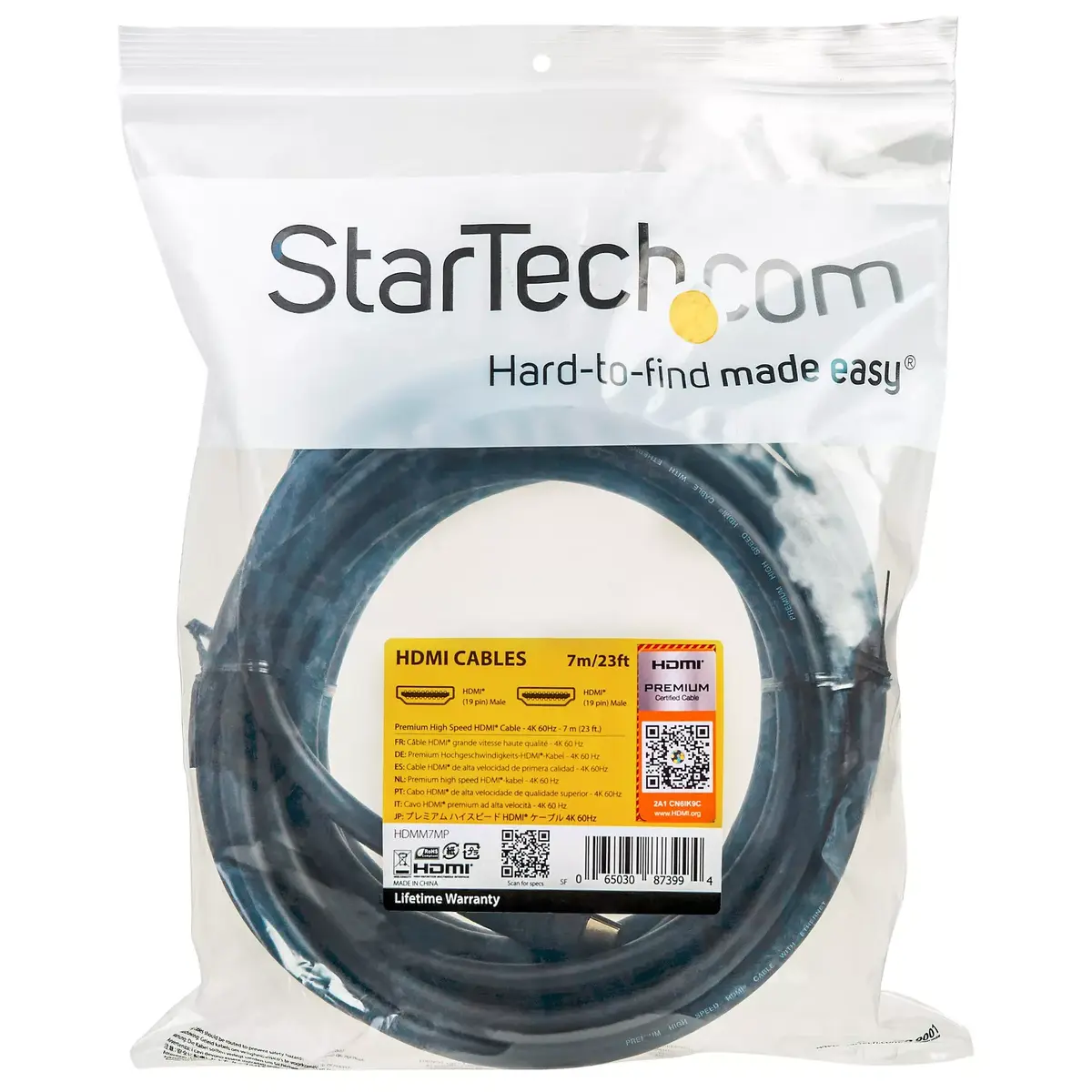 StarTech HDMI 2.0 kabelis 7 m Photo 3