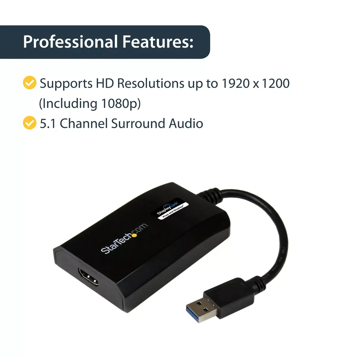 StarTech USB 3.0 to HDMI Adapter USB32HDPRO Photo 9