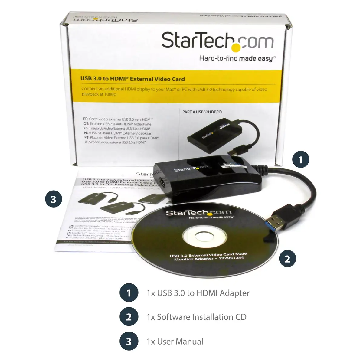 StarTech USB 3.0 to HDMI Adapter USB32HDPRO Photo 11
