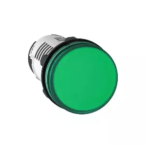 Schneider Electric XB7 alarm light indicator 230 V Green