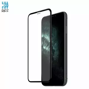 Стекло защитное Riff RF-TEM-5D-IPXR/11-BK для Apple iPhone XR / iPhone 11 0.3 мм с чёрной рамкой