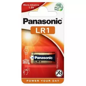 Battery Panasonic Alkaline MN9100 E90 — single 1.5V cell, 1 piece
