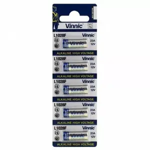 Sārmainā 23A baterija Vinnic BAT23.VNC5 12V L1028 MN21 — komplekts ar 5 gab.