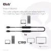 USB 3.2 Gen2 Type C кабель CLUB3D CAC-1535 Photo 6