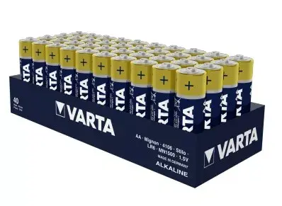 Одноразовая батарея Varta Longlife AA Folie 40 Photo 2