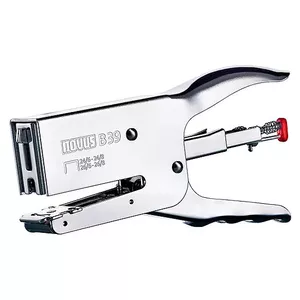 Степлер Novus B 39 Chrome Grey