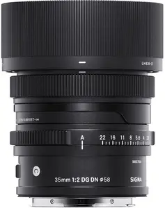 Standarta objektīvs Sigma 35mm F2 DG DN MILC Melns