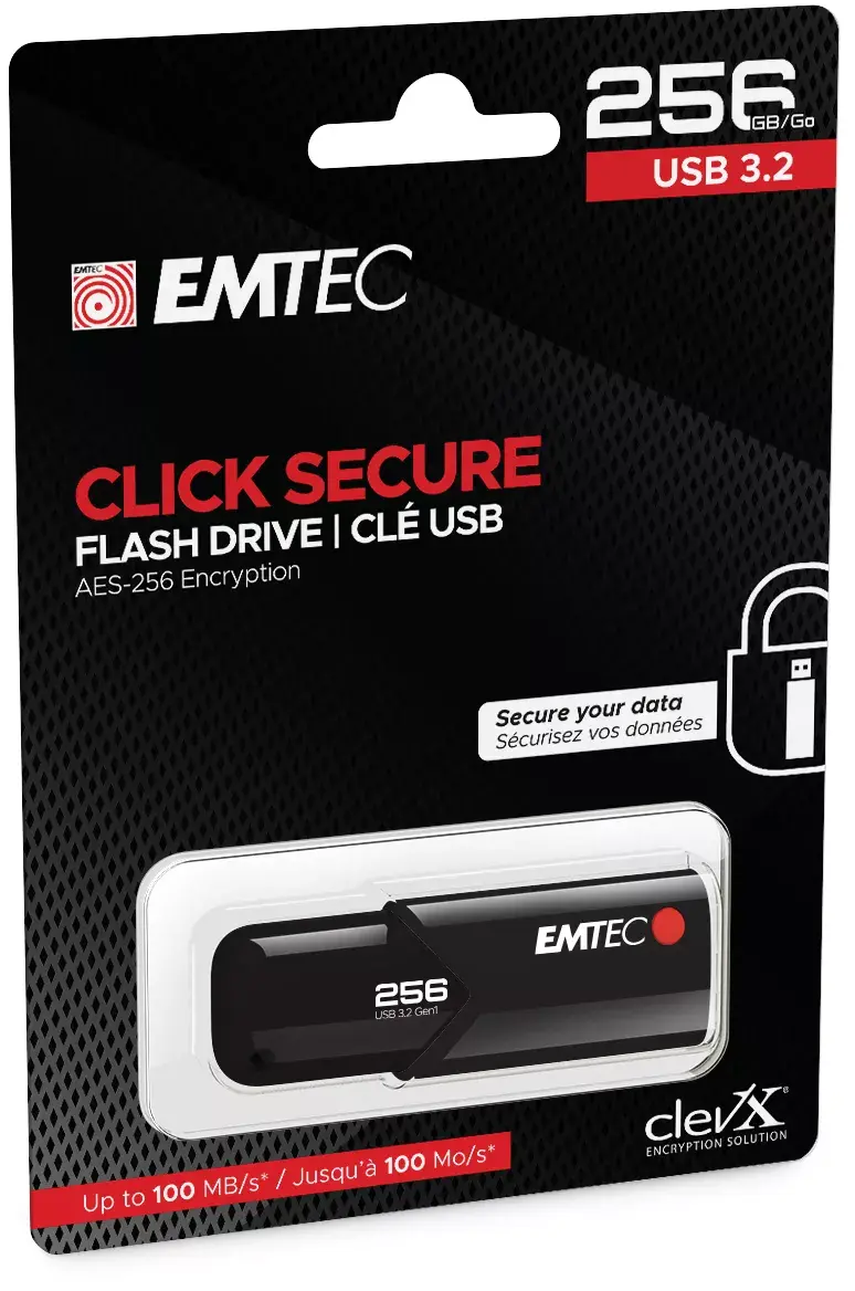 USB flash drive Emtec B120 Click Secure Photo 2