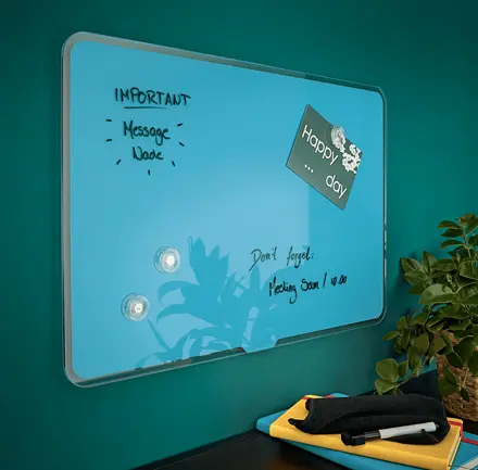 Leitz Cosy Magnetic Glass Whiteboard 800x600mm Photo 3
