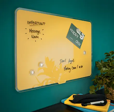 Leitz Cosy Magnetic Glass Whiteboard 800x600mm Photo 3