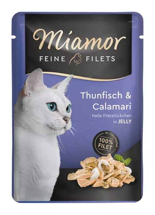 Mitrā kaķu barība Miamor Fine Fillets