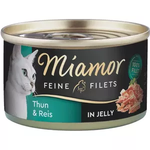 Miamor Fine Fillets in Jelly Tuna and rice