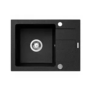 Flush-mounted sink PYRAMIS SPARTA GRANIT 59x44 1B 1D
