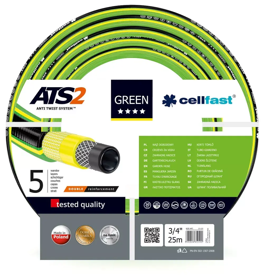 Garden hose Cellfast 15-120 3/4", 25 m Photo 1