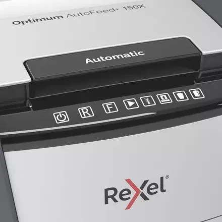 REXEL Optimum AutoFeed+ 150X A smalcinātājs Photo 5