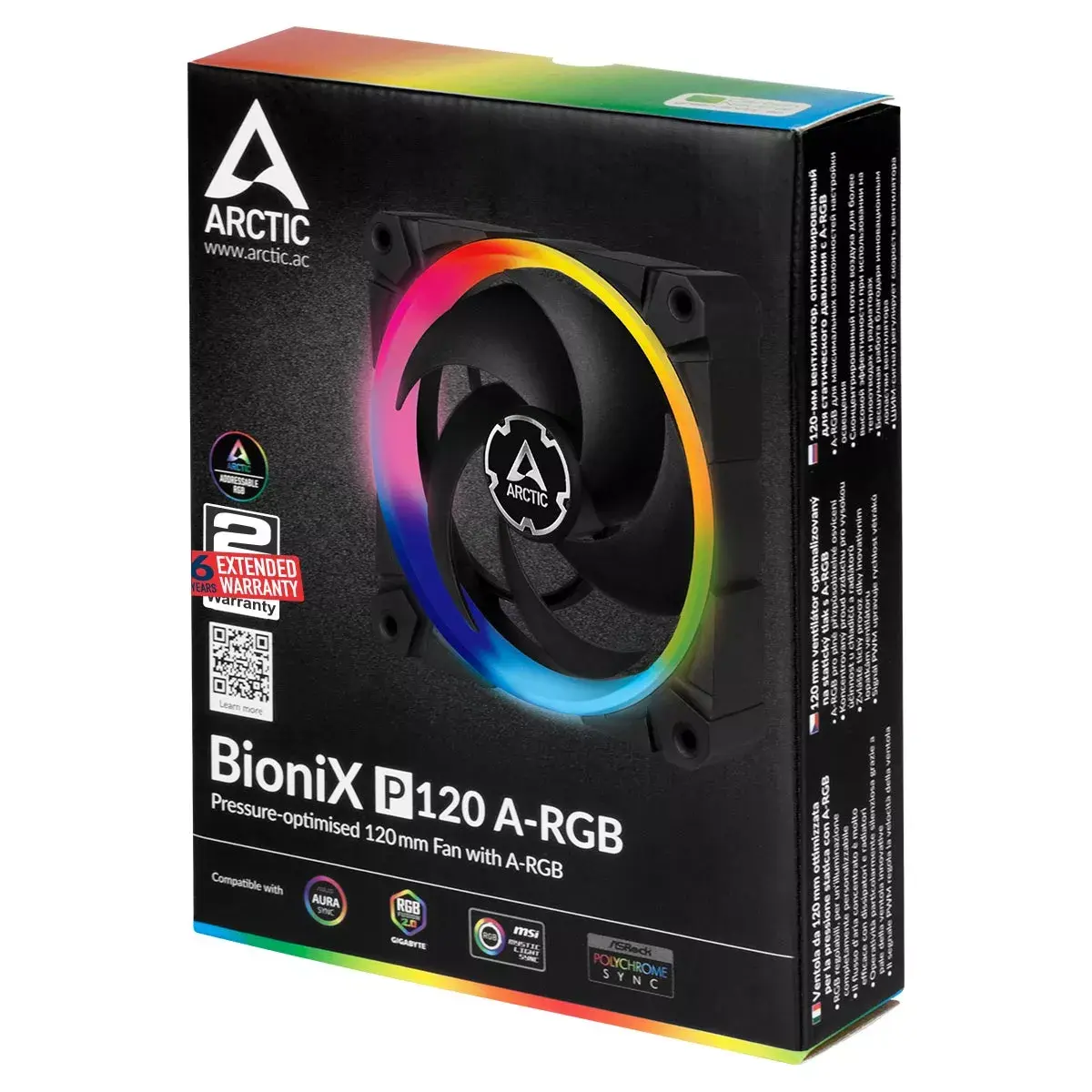 Вентилятор ARCTIC BioniX P120 A-RGB Photo 8