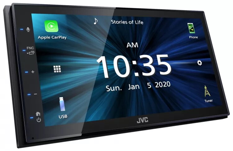 Auto mediju uztvērējs JVC KW-M560BT, KWM-560BT