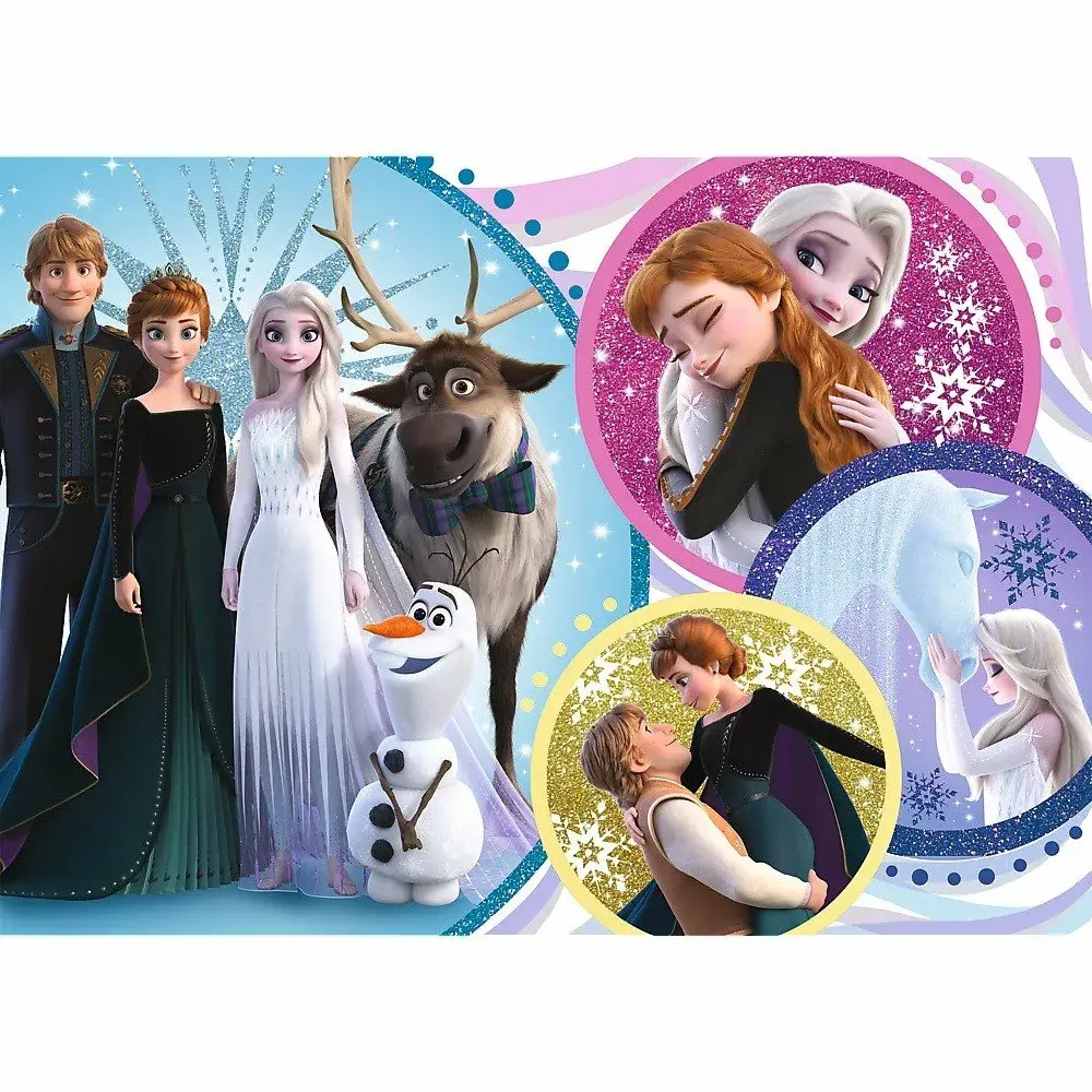 Пазл TREFL 100 PCS Glitter Frozen 2 Photo 2