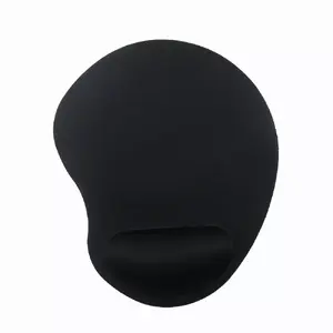 Mouse pad GEMBIRD MP-ERGO-01, foam wrist rest, 240×200 mm, 4 mm thickness, black