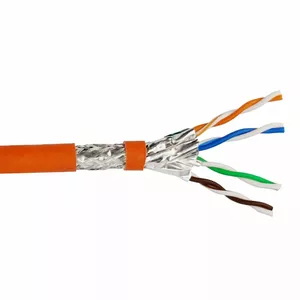 Сетевой кабель Helos 263842 500м Cat7 S/FTP Оранжевый