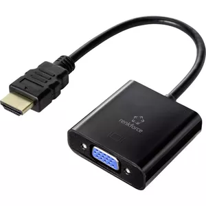 Cable gender changer HDMI VGA 3.5 mm Renkforce RF-4531578