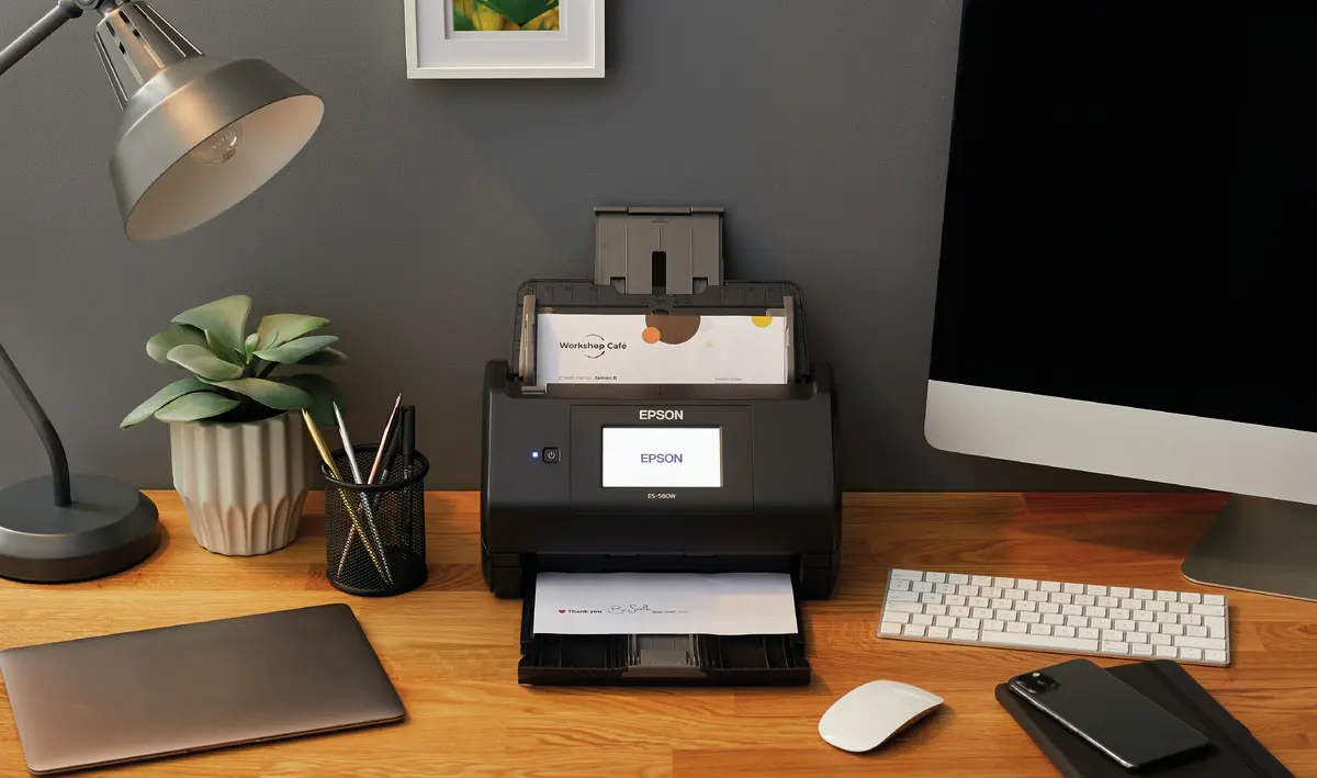 Протяжный сканер Epson WorkForce ES-580W Photo 15