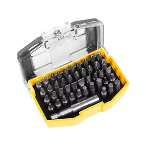 Screwdriver bit set Rebel Rebel 44 — compact assortment of 44 driver bits for hand and power drivers