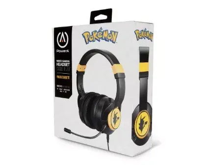 PowerA Pikachu Silhouette vadu spēļu austiņas Photo 5