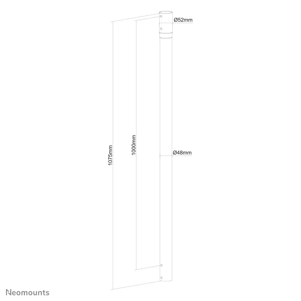 Extension tube connector Neomounts NS-EP100BLACK Photo 11