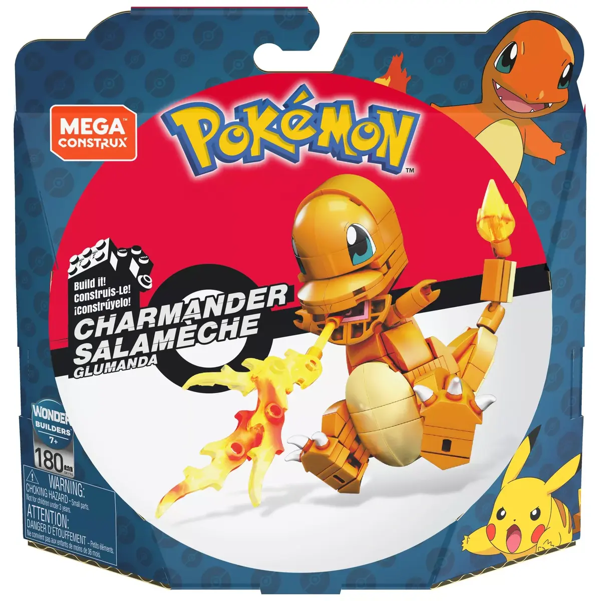 Building figure Mattel MEGA Pokémon Construx Charmander Photo 8