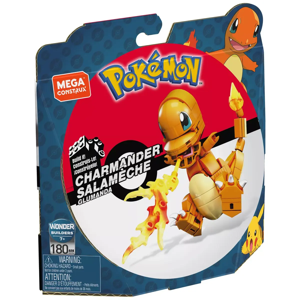 Building figure Mattel MEGA Pokémon Construx Charmander Photo 9