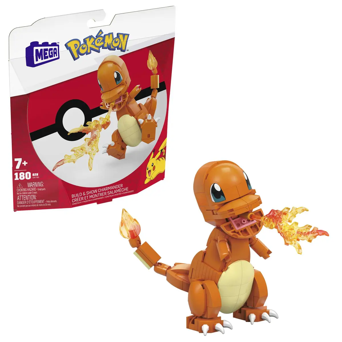 Būvniecības figūra Mattel MEGA Pokémon Construx