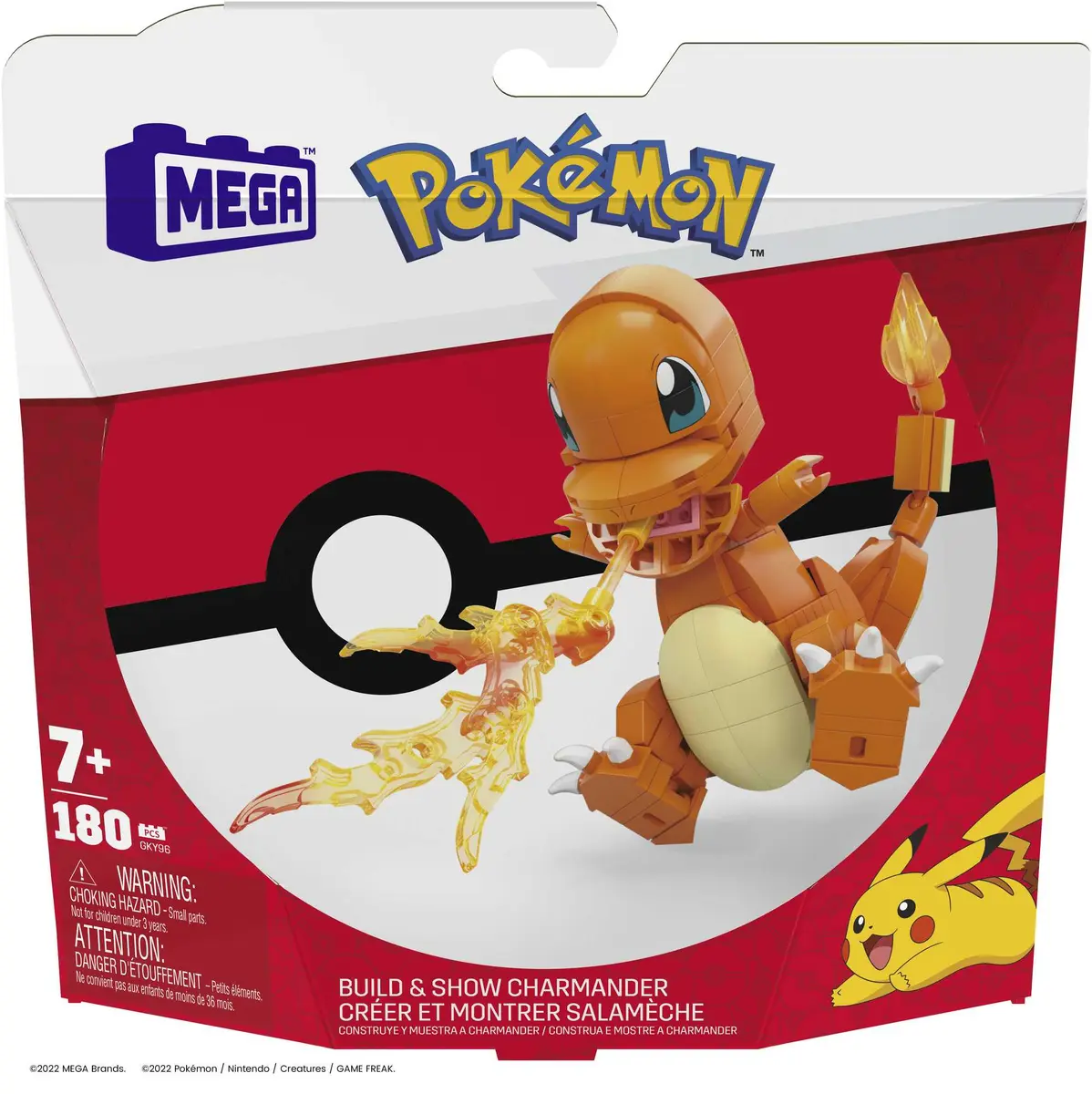 MATTEL MEGA Pokémon Charmander Конструктор Photo 6