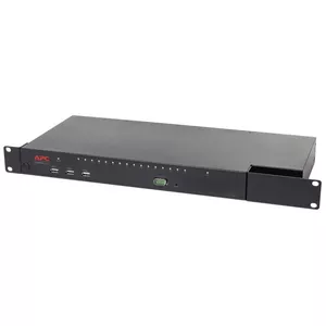 APC KVM1116R KVM переключатель Монтаж в стойку Черный