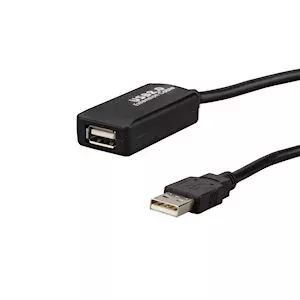 USB kabelis e+p CC 508/10 10m USB 2.0 USB A melns