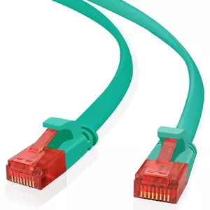Patch cable helos Ultra Slim 50 cm UTP Cat 6a flat