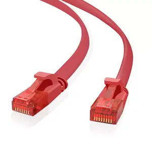 Networking Cable Helos 262978 Red 1m Cat6 U/UTP