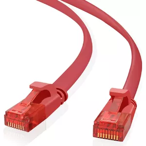 Patch Cable helos Ultra Slim RJ-45 M to M 50 cm UTP Cat 6a Flat
