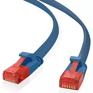 Patch Cable helos Ultra Slim RJ-45 m–m 7.5 m UTP Cat 6 Flat