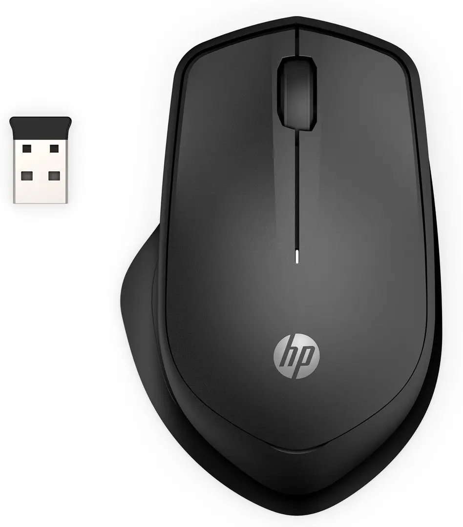 HP 280 Silent bezvadu pele, labās