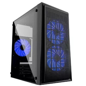 Gembird CCC-FORNAX-950B computer case Midi Tower Black, Blue