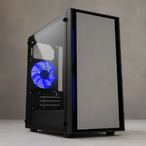 Computer case Gembird CCC-FORNAX-960B Midi Tower Black