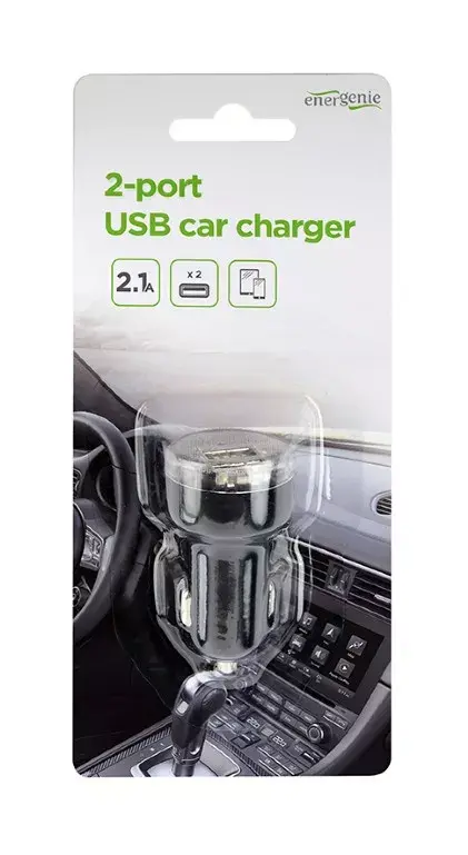 Авто зарядное Gembird EG-U2C2A-CAR-02 Photo 3