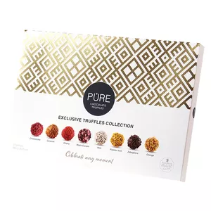 Box of chocolates pure chocolate Chocolate Truffle Collection PURE CHOCOLATE 32 — 265 g