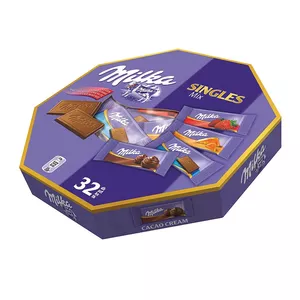 Набор шоколадных конфет Milka Mix Single 138 г — ассортимент молочного шоколада 138 г