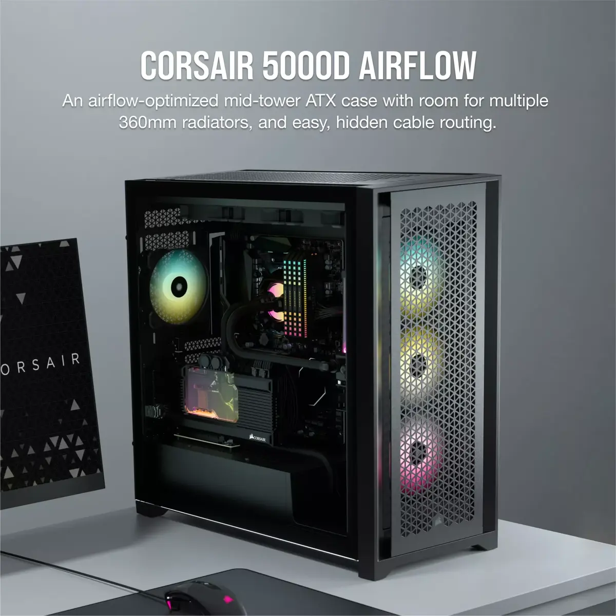 Компьютерный корпус Corsair 5000D AIRFLOW Photo 19